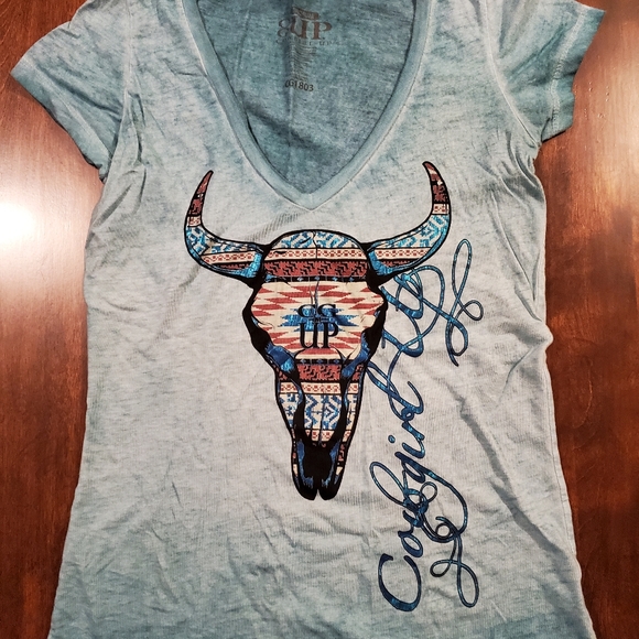 Cowgirl Up Tops - Womens Cowgirl Up t-shirt